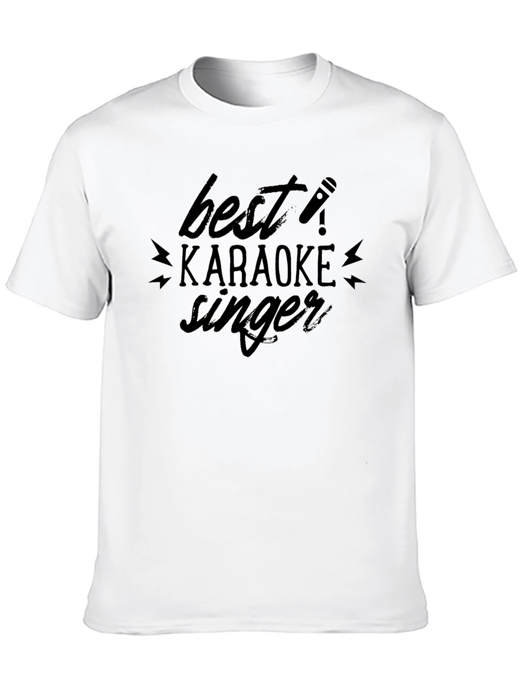 Best Karaoke Singer Black Graphic Tee
