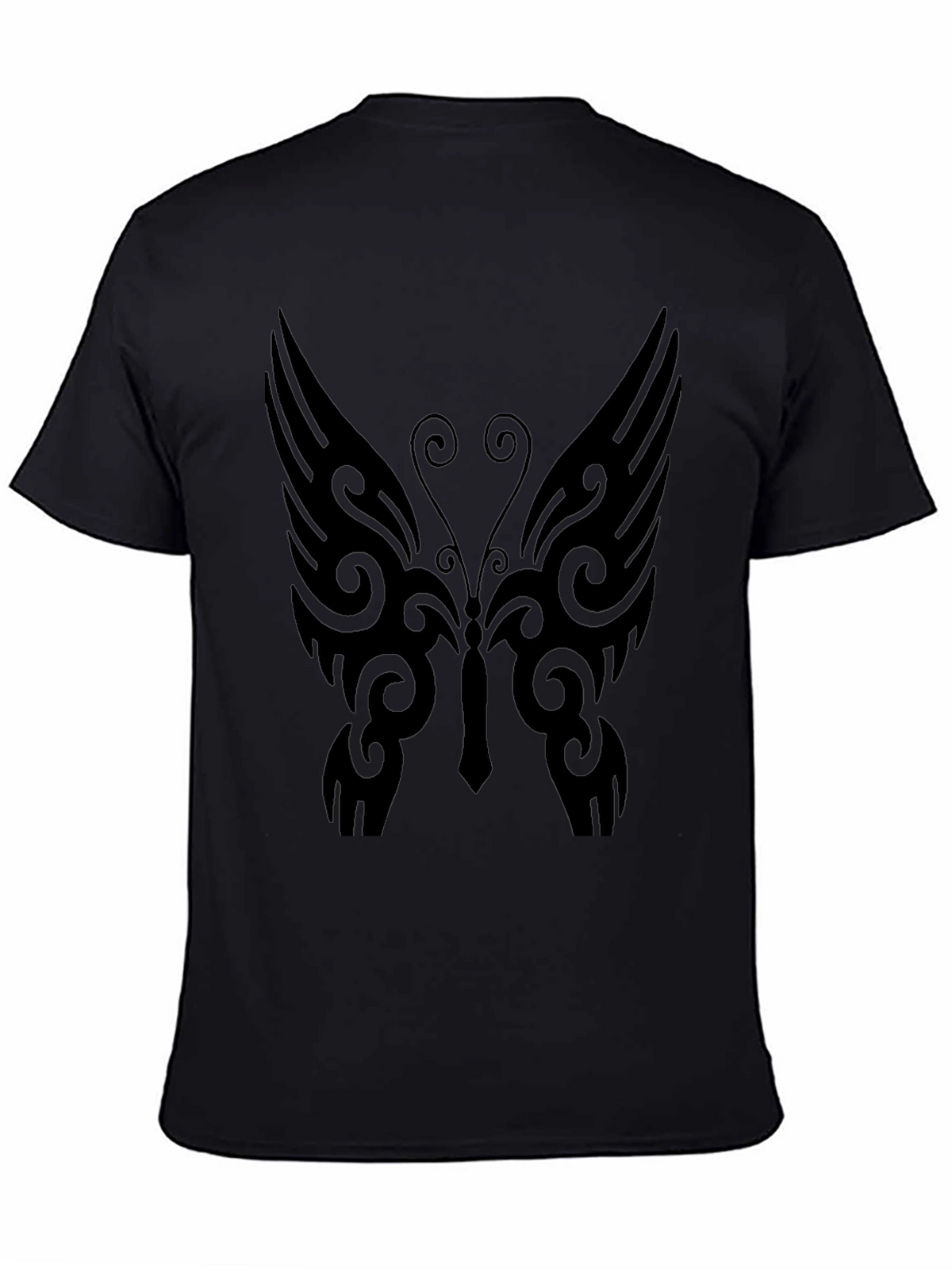 Butterfly Graphic Tee - Black