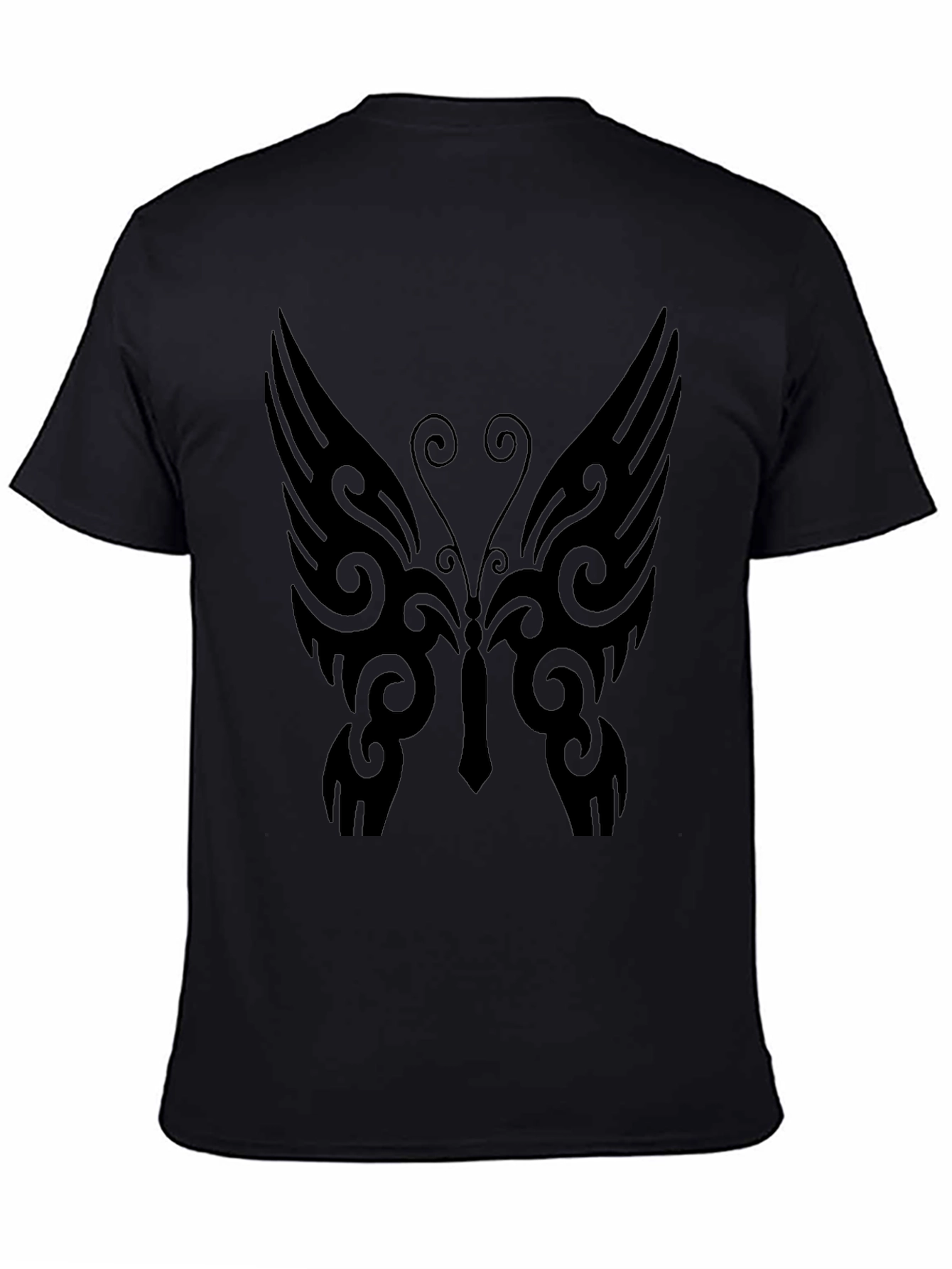 Butterfly Graphic Tee - Black