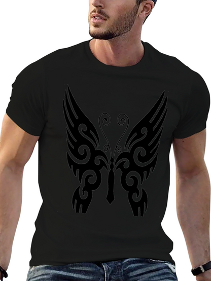 Butterfly Graphic Tee - Black