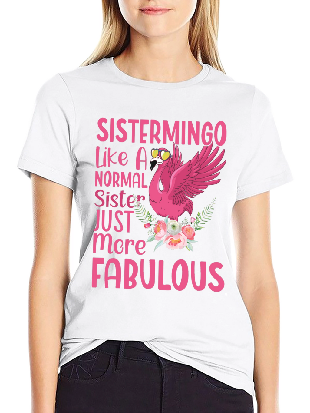 Sistermingo Fabulous Sister Graphic Tee