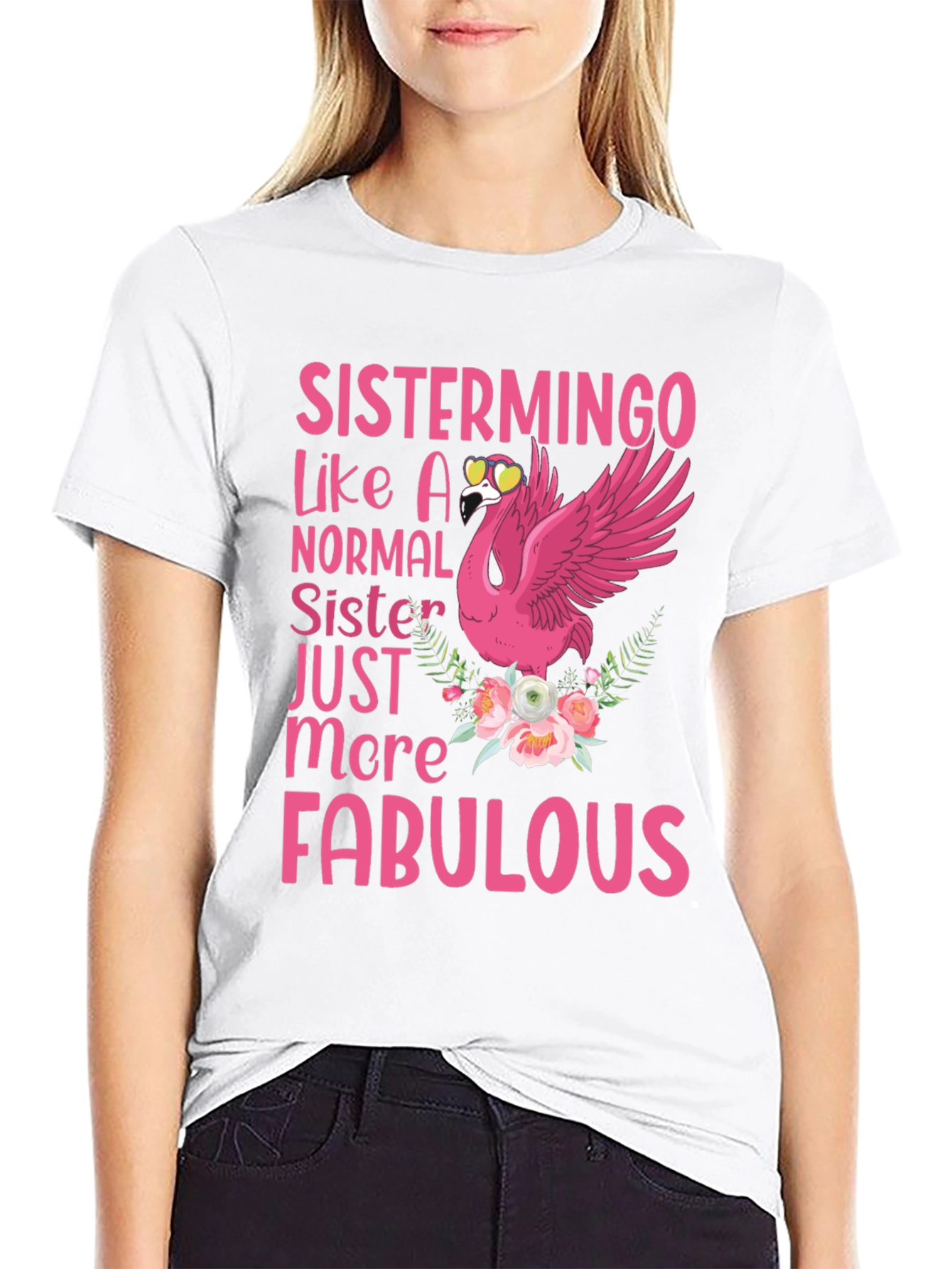 Sistermingo Fabulous Sister Graphic Tee
