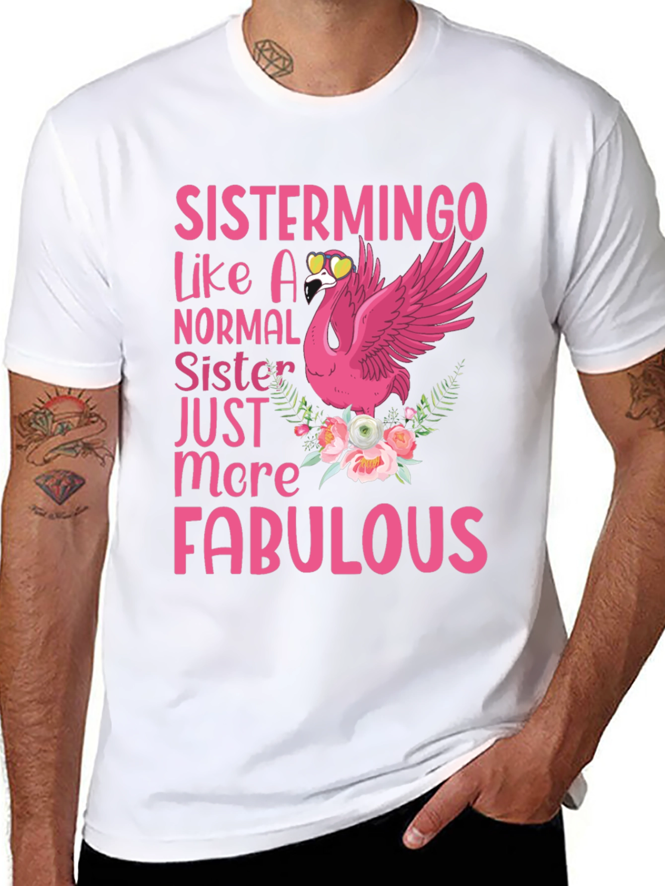 Sistermingo Fabulous Sister Graphic Tee