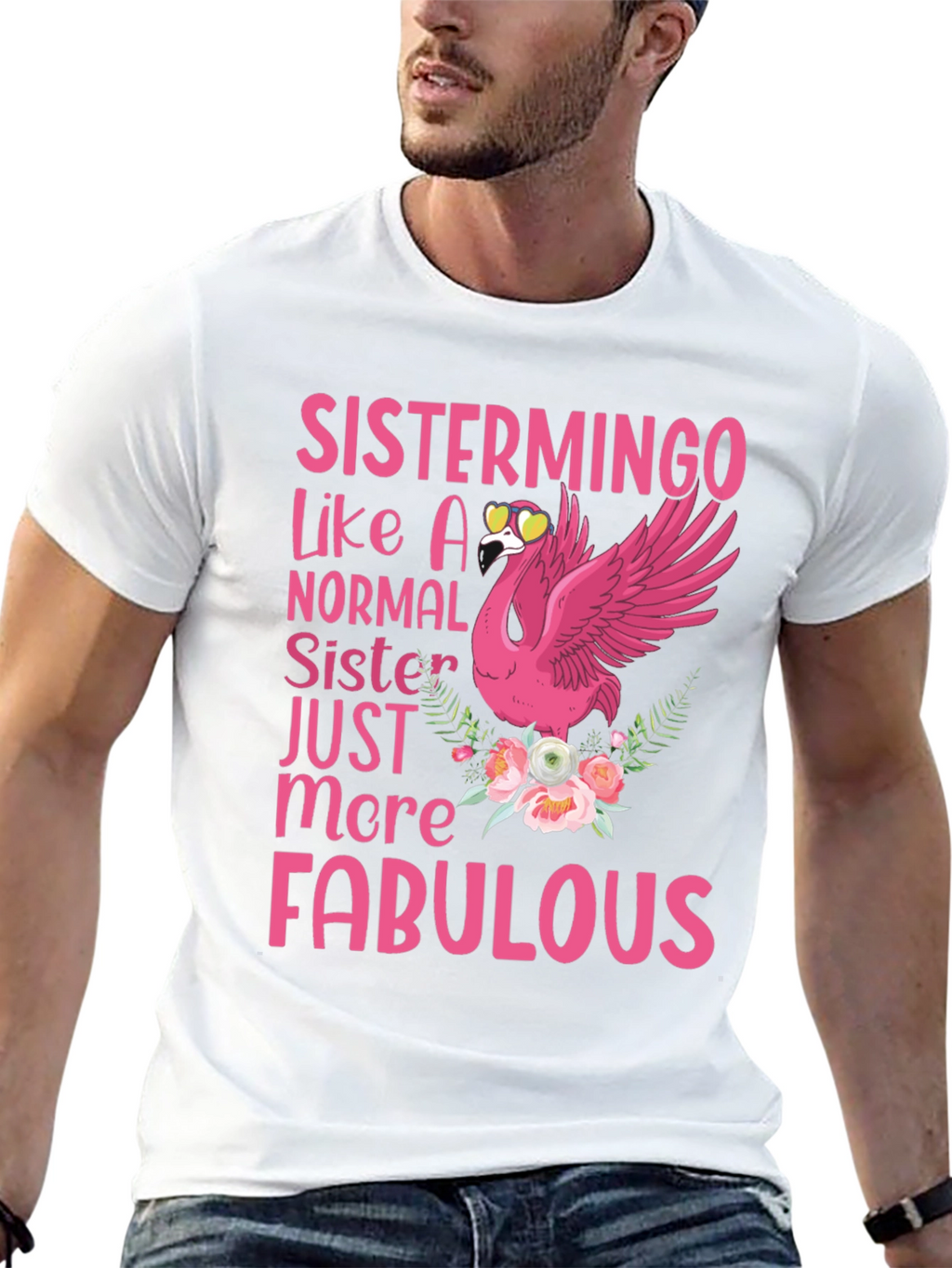 Sistermingo Fabulous Sister Graphic Tee