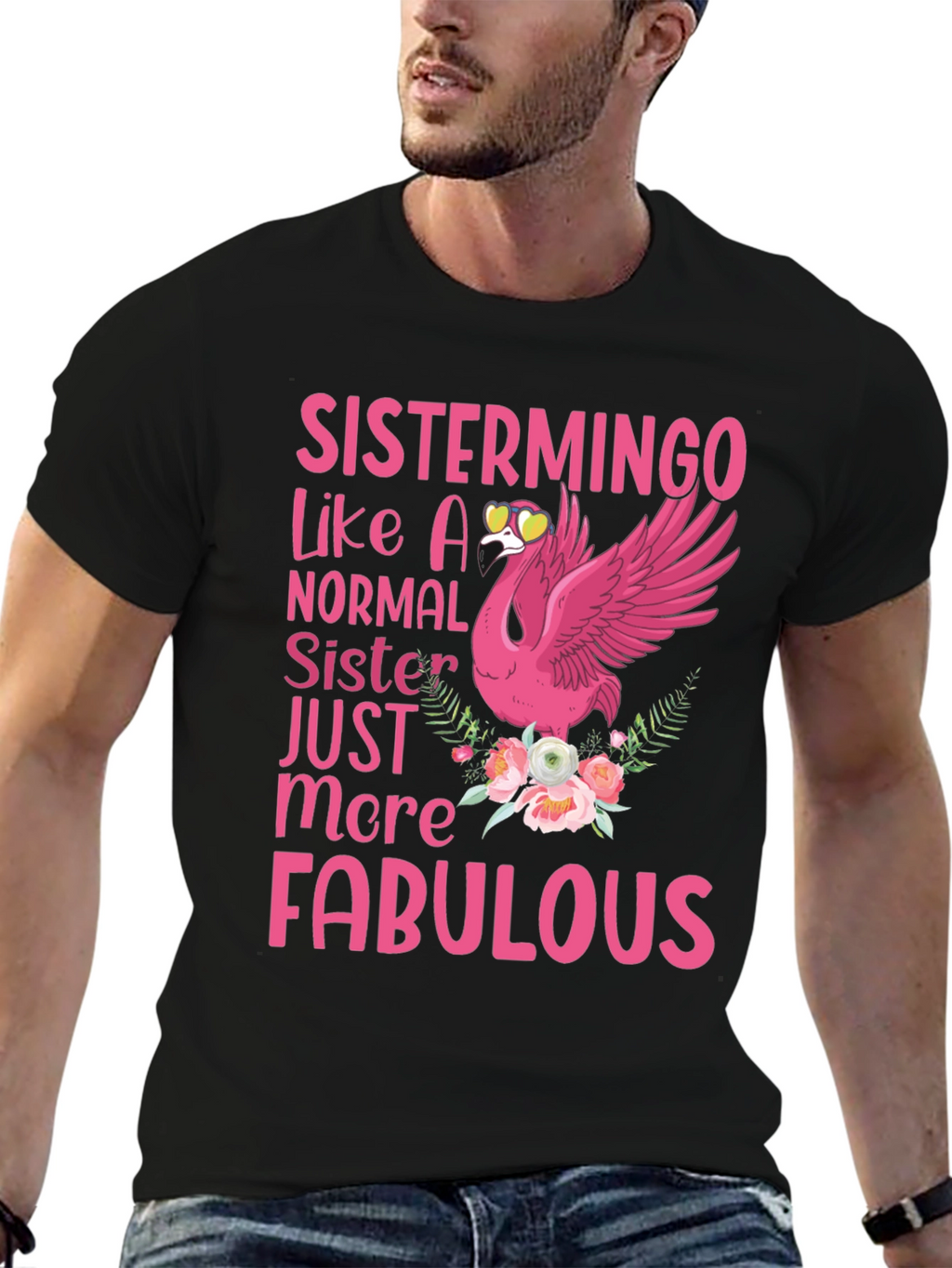Sistermingo Fabulous Sister Graphic Tee