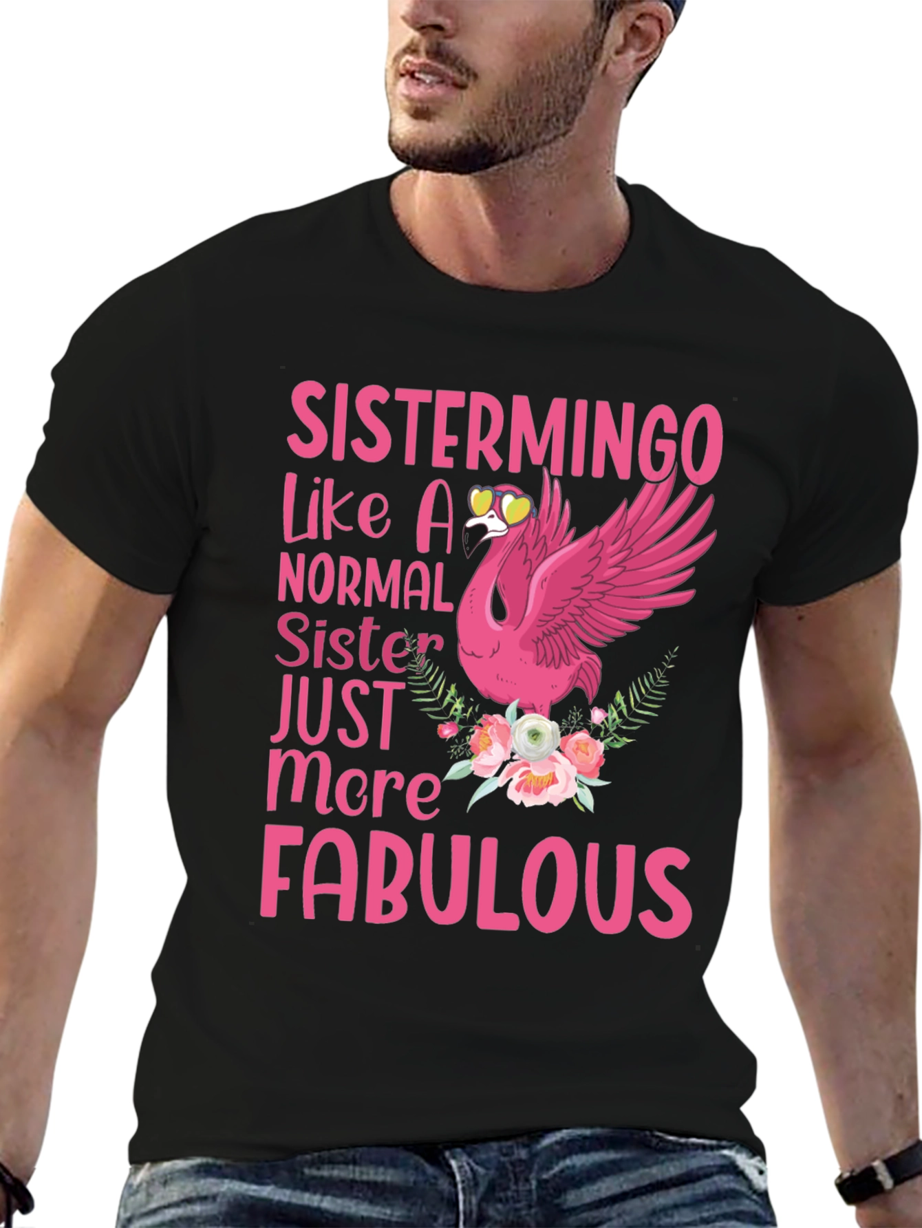 Sistermingo Fabulous Sister Graphic Tee