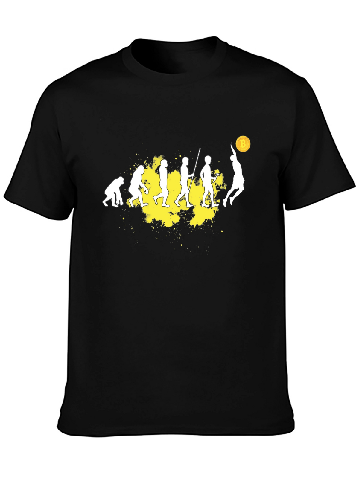 Bitcoin Evolution Black T-Shirt