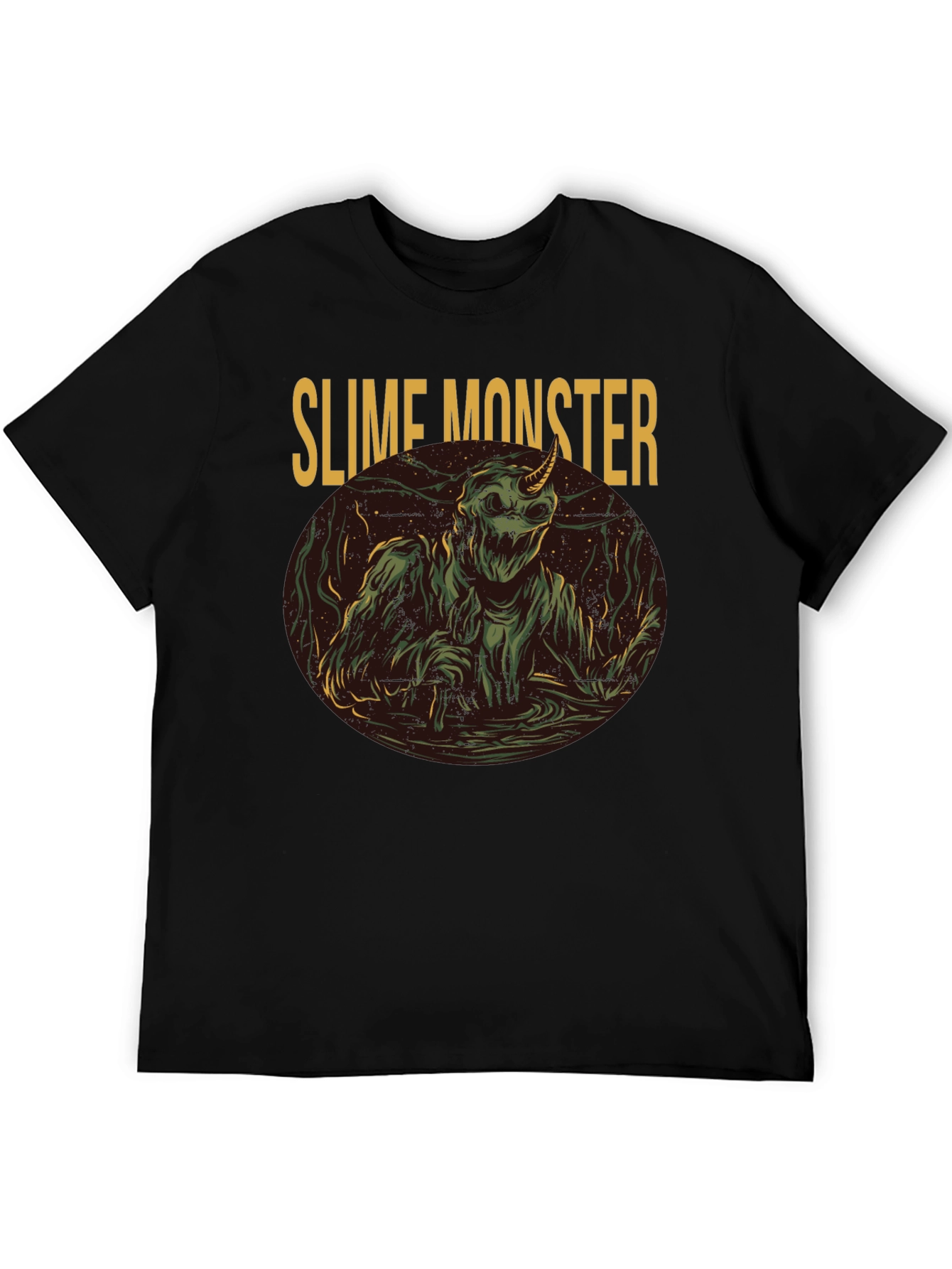 Slime Monster Graphic Tee - Unique Horror Design