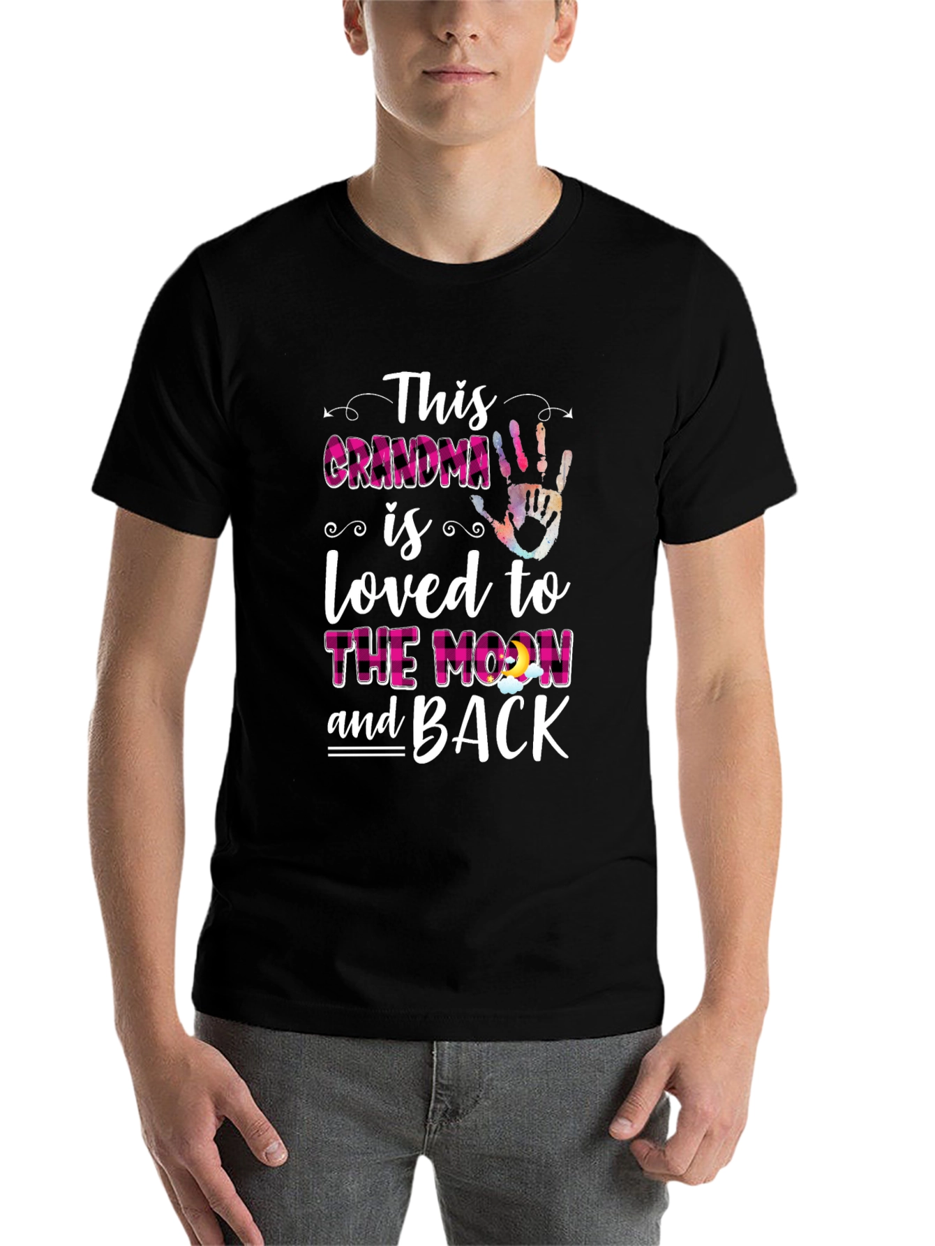 Grandma Loved to the Moon Graphic Tee