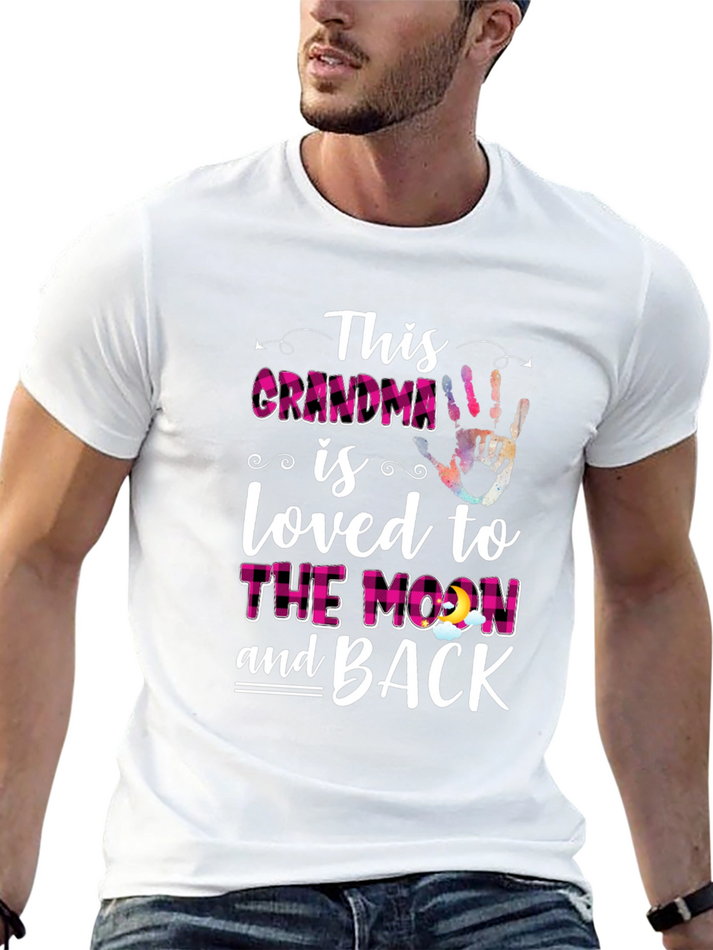 Grandma Loved to the Moon Graphic Tee