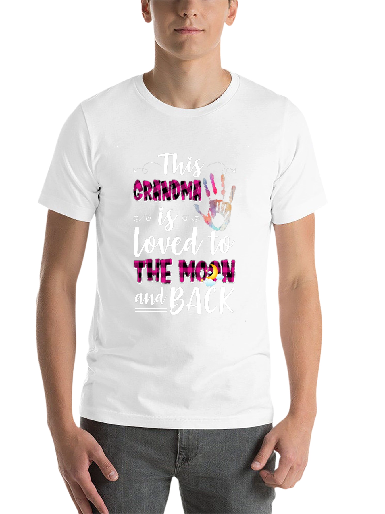 Grandma Loved to the Moon Graphic Tee