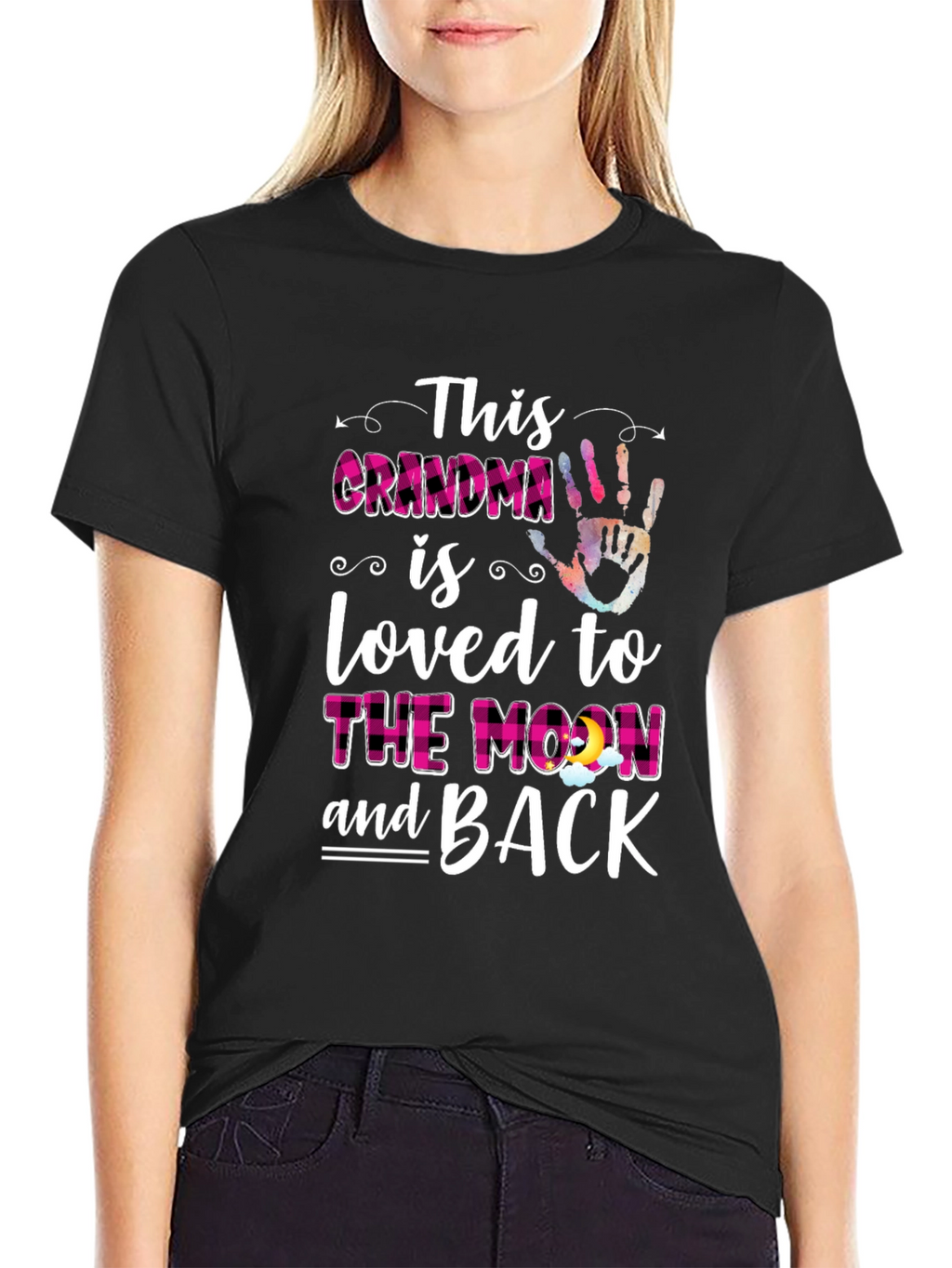 Grandma Loved to the Moon Graphic Tee