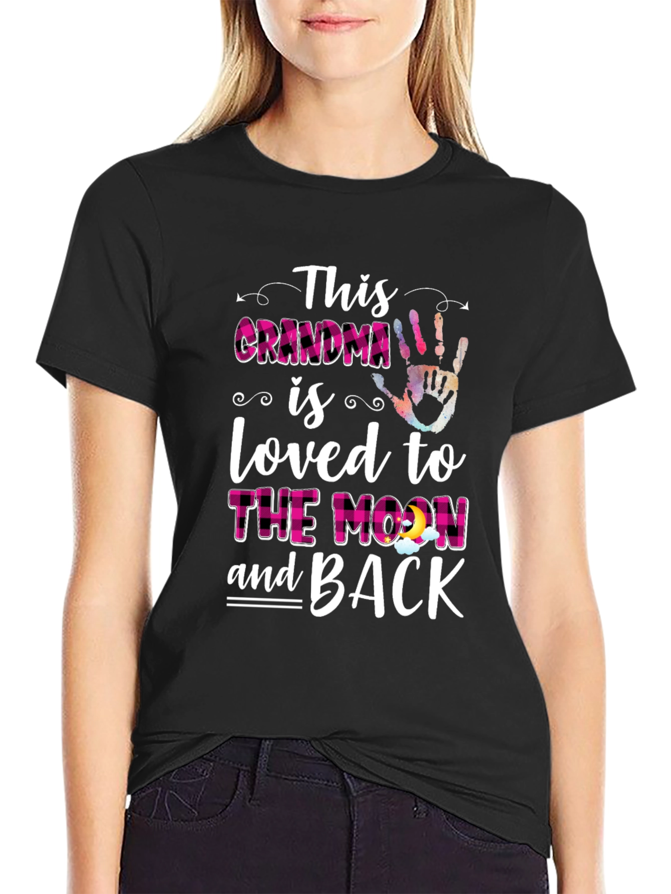 Grandma Loved to the Moon Graphic Tee