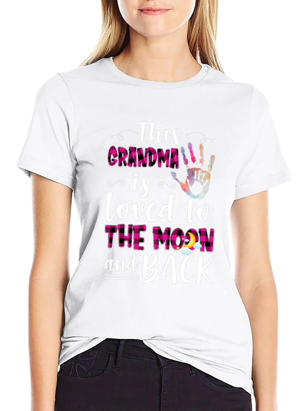 Grandma Loved to the Moon Graphic Tee