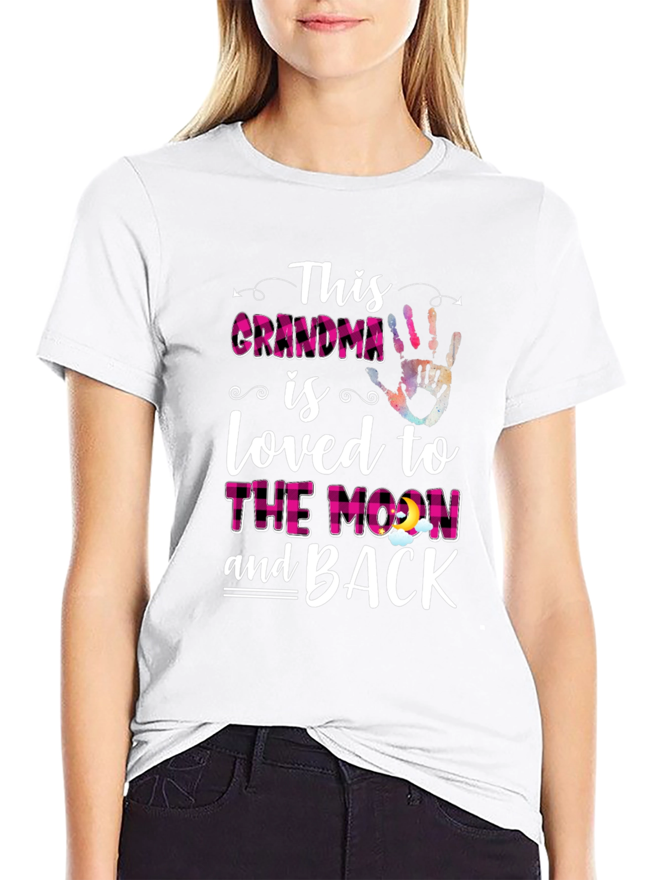 Grandma Loved to the Moon Graphic Tee