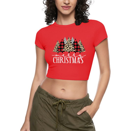 Gothic Letter Tattoos Are Trashy Grey Crop Top