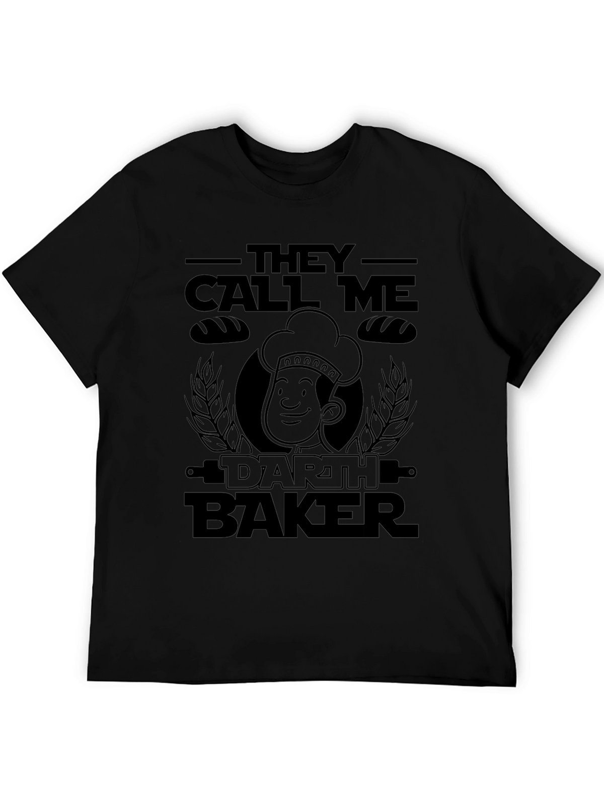 Darth Baker Black Graphic T-Shirt