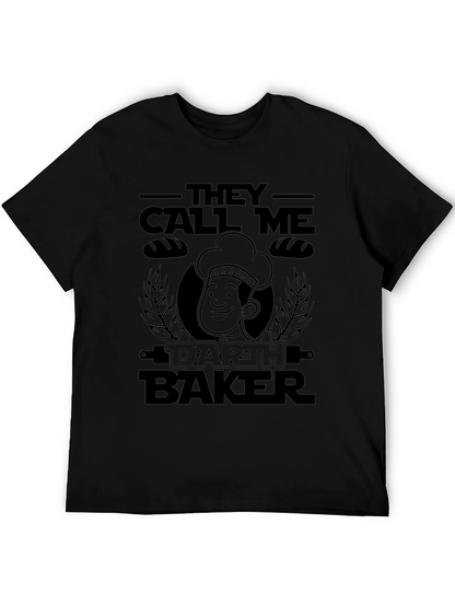 Darth Baker Black Graphic T-Shirt