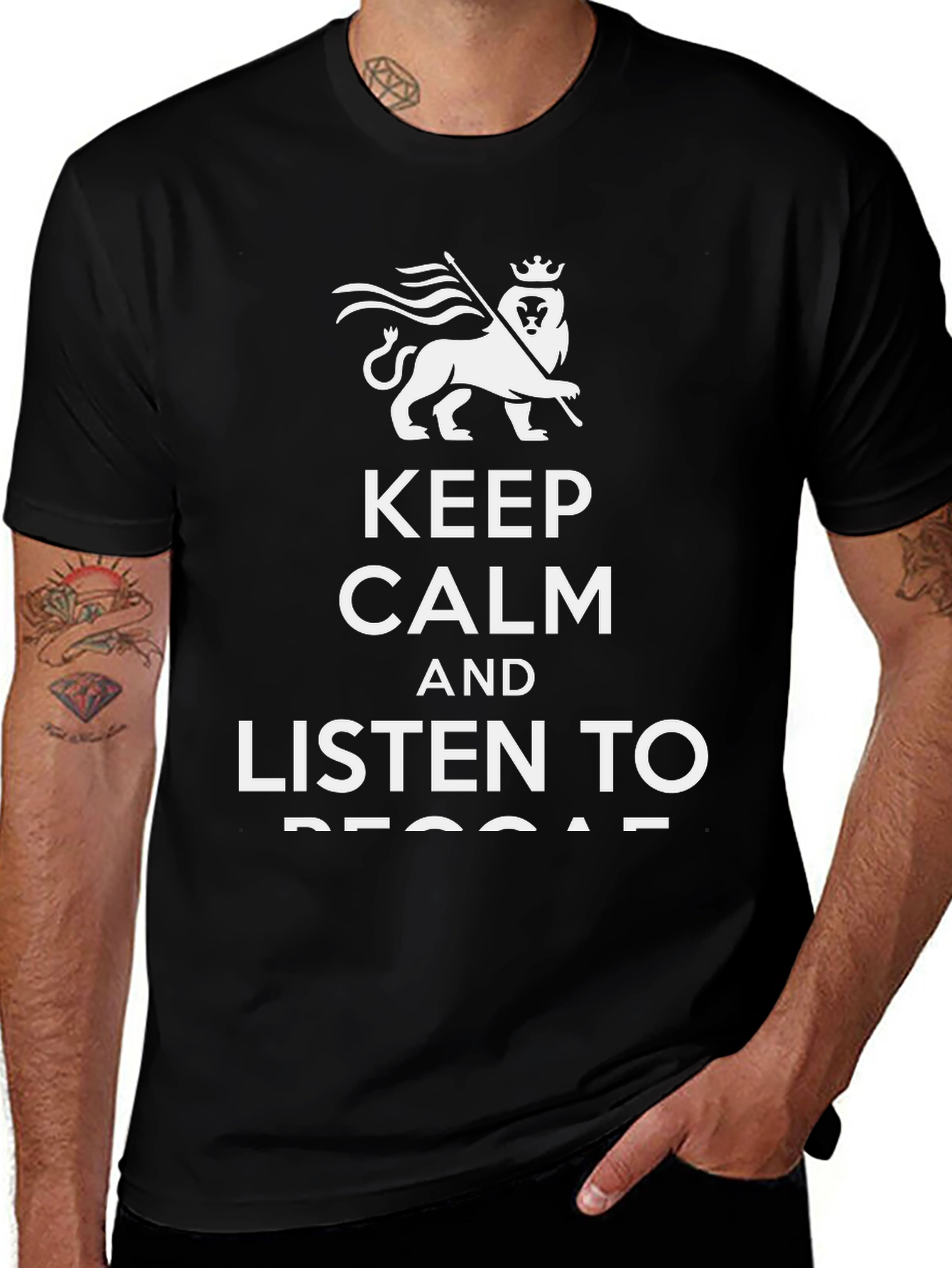 Keep Calm and Listen to Reggae T-Shirt