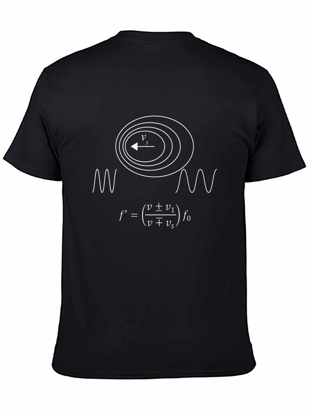 Doppler Effect Equation Graphic Tee - Physics Science T-Shirt