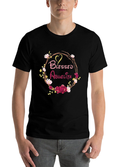 Blessed Abuelita Floral T-Shirt