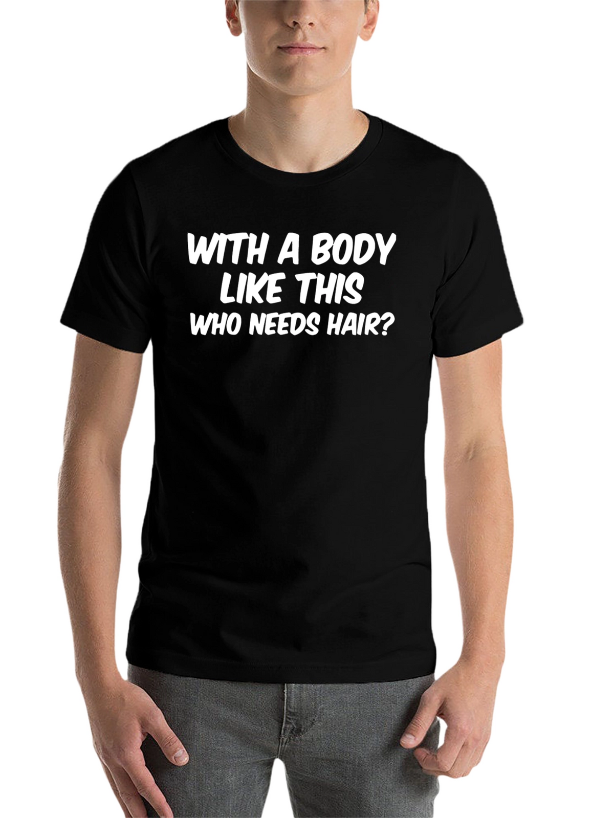 Funny Body Like This T-Shirt: Bald Pride Tee