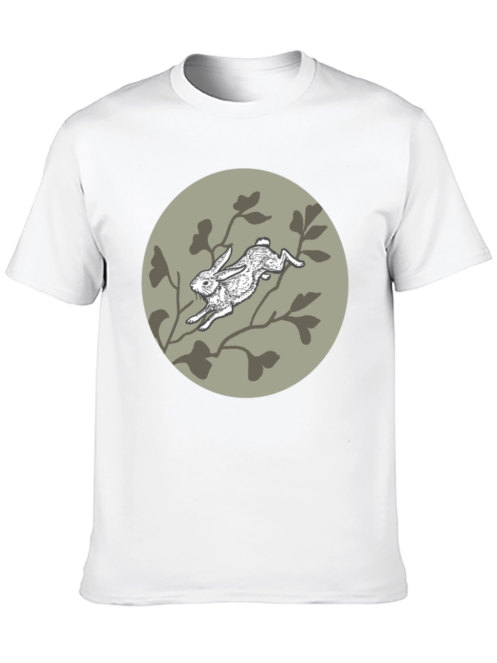 Rabbit T-Shirt - Artistic Graphic Tee