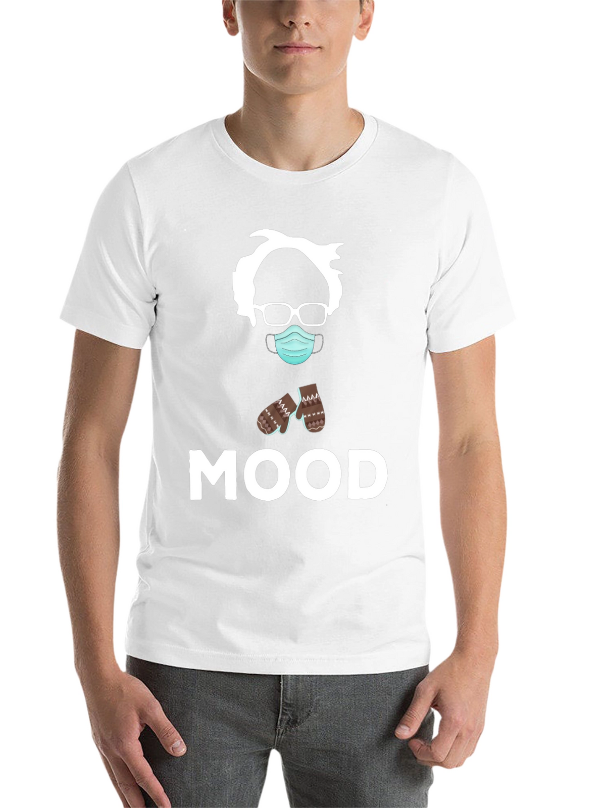 Bernie Sanders MOOD T-Shirt - Funny Meme Tee