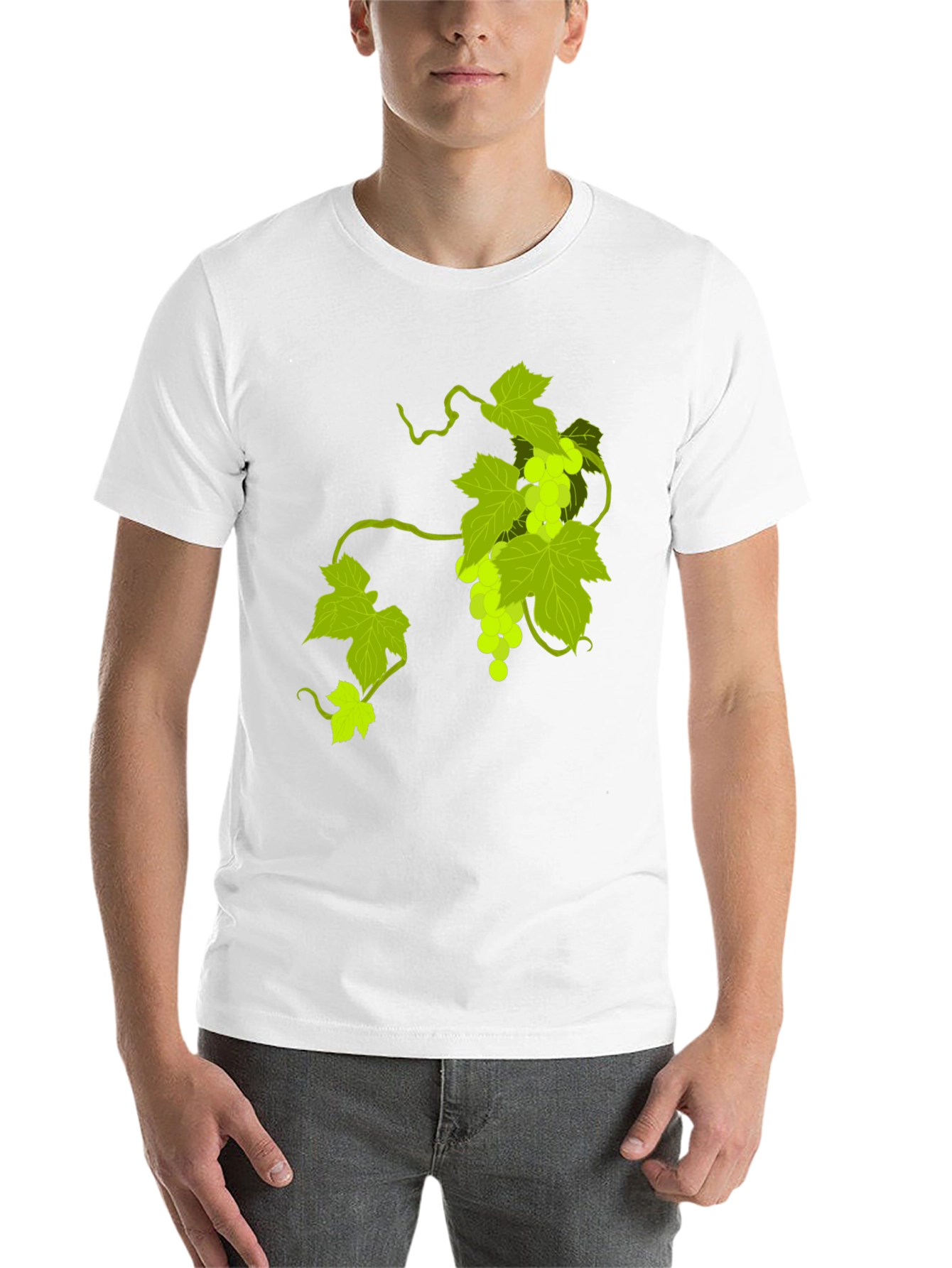 Grapes Graphic Tee - Classic Black T-Shirt