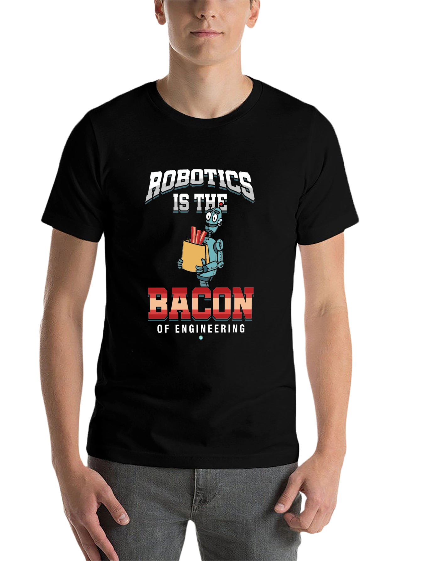 Robotics Bacon of Engineering T-Shirt