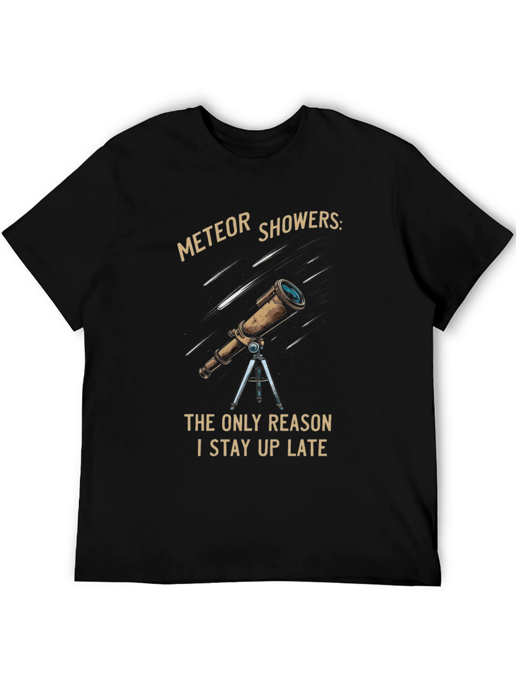 Meteor Showers T-Shirt: Stay Up Late!