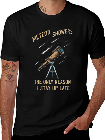 Meteor Showers T-Shirt: Stay Up Late!