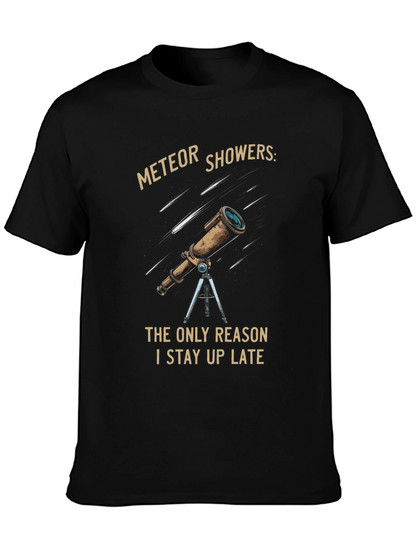 Meteor Showers T-Shirt: Stay Up Late!