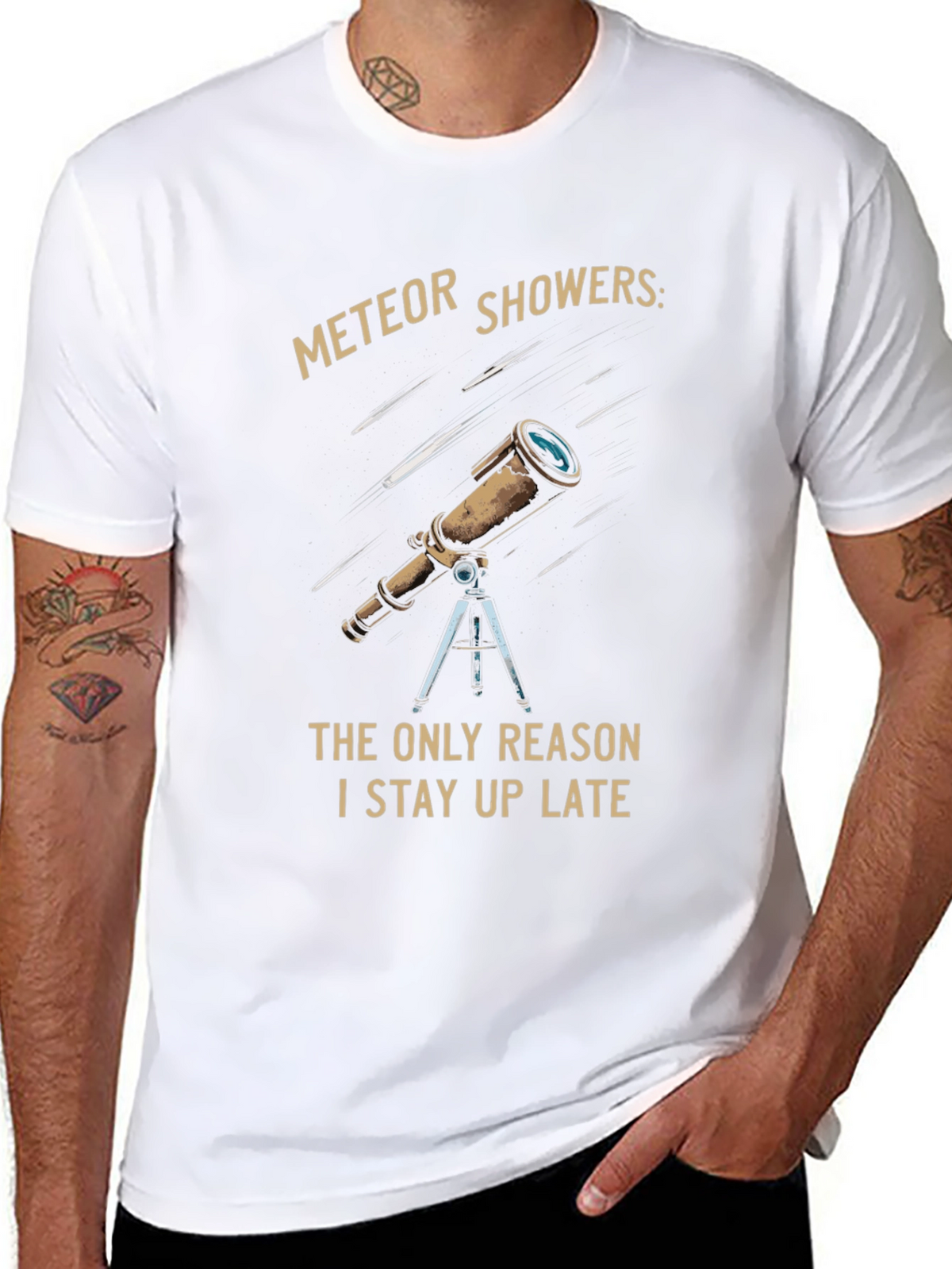 Meteor Showers T-Shirt: Stay Up Late!
