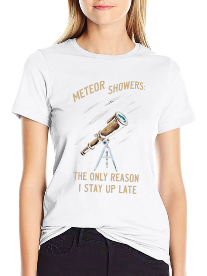 Meteor Showers T-Shirt: Stay Up Late!
