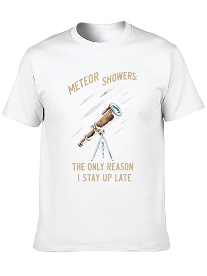 Meteor Showers T-Shirt: Stay Up Late!