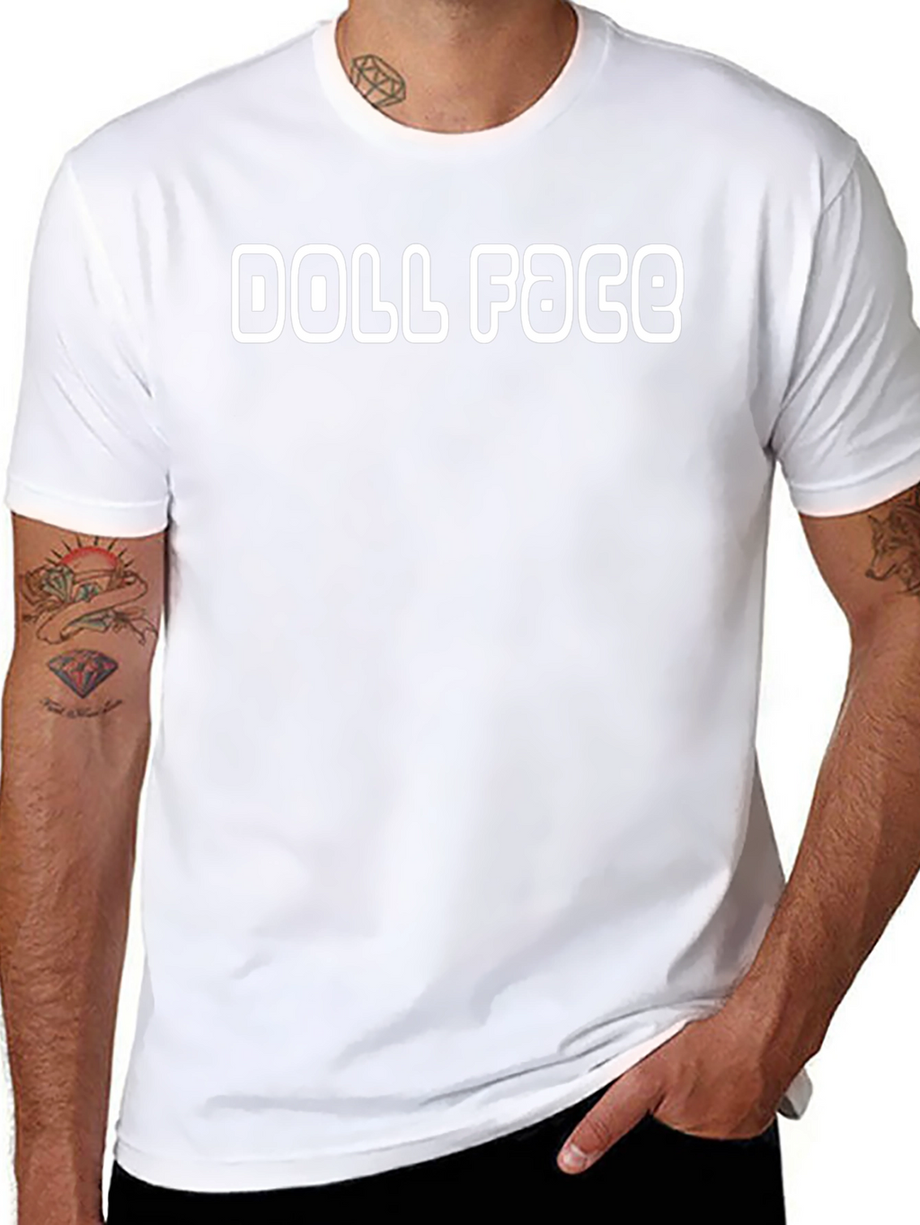 Doll Face Graphic T-Shirt - Bold Statement Tee