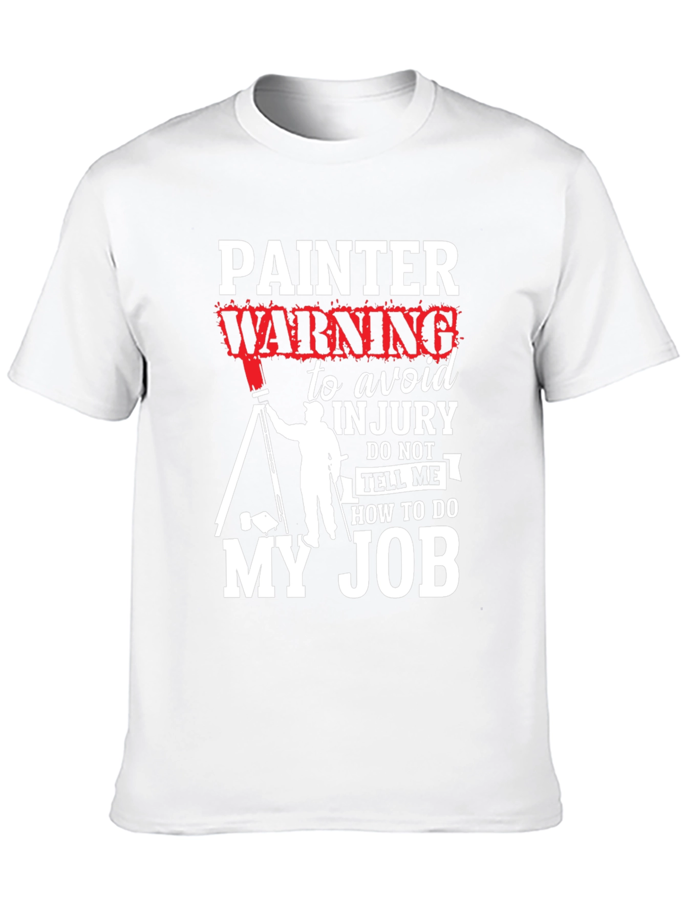 Painter Warning Graphic T-Shirt