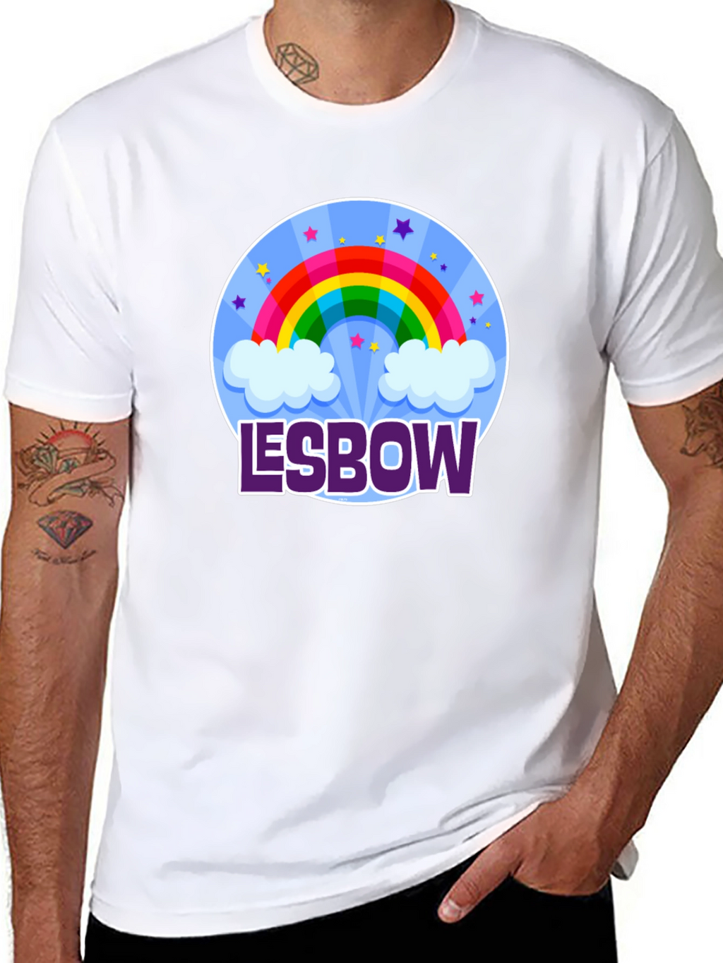 Rainbow Lesbow T-Shirt - Pride LGBTQ+ Tee