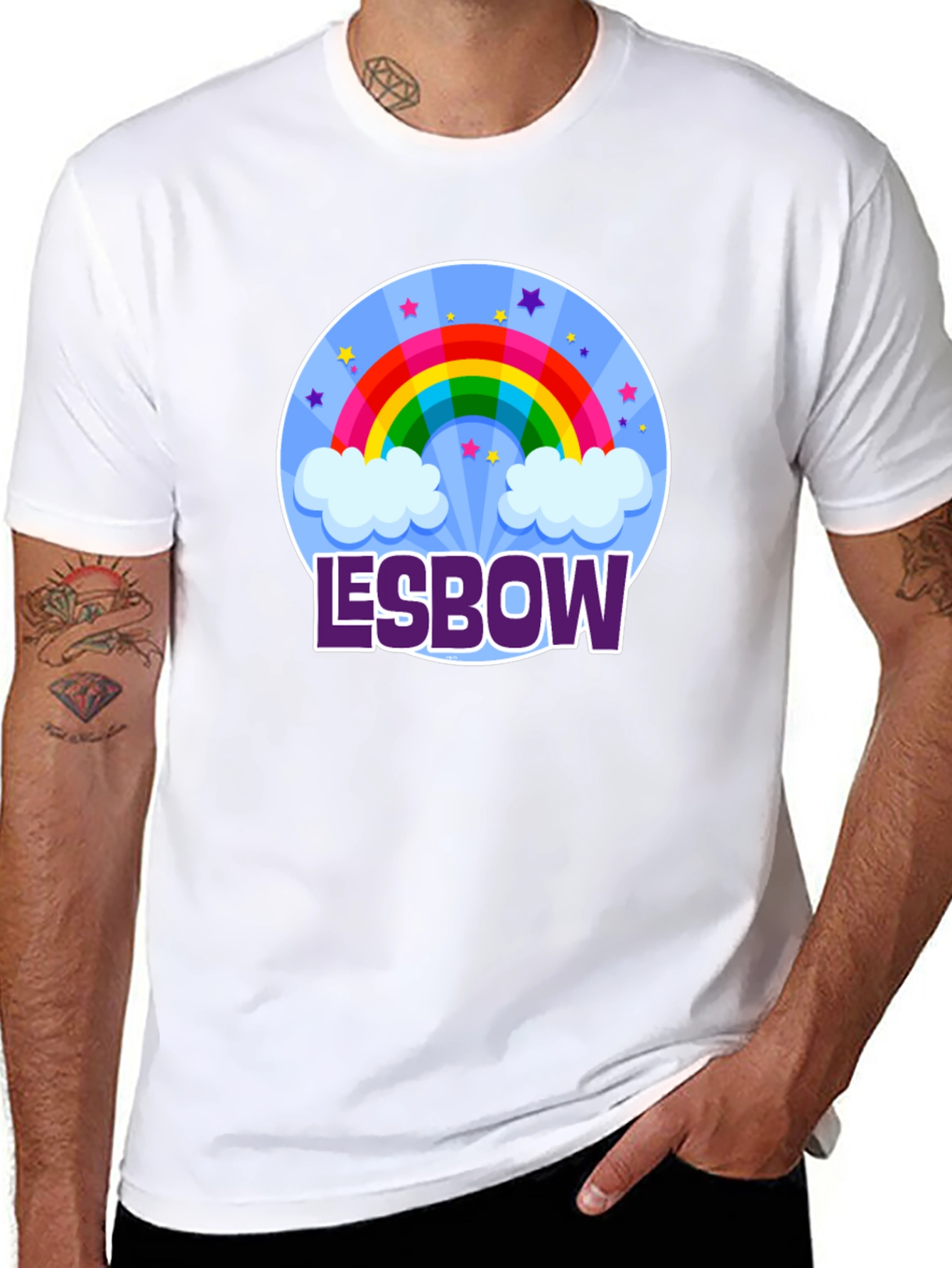Rainbow Lesbow T-Shirt - Pride LGBTQ+ Tee