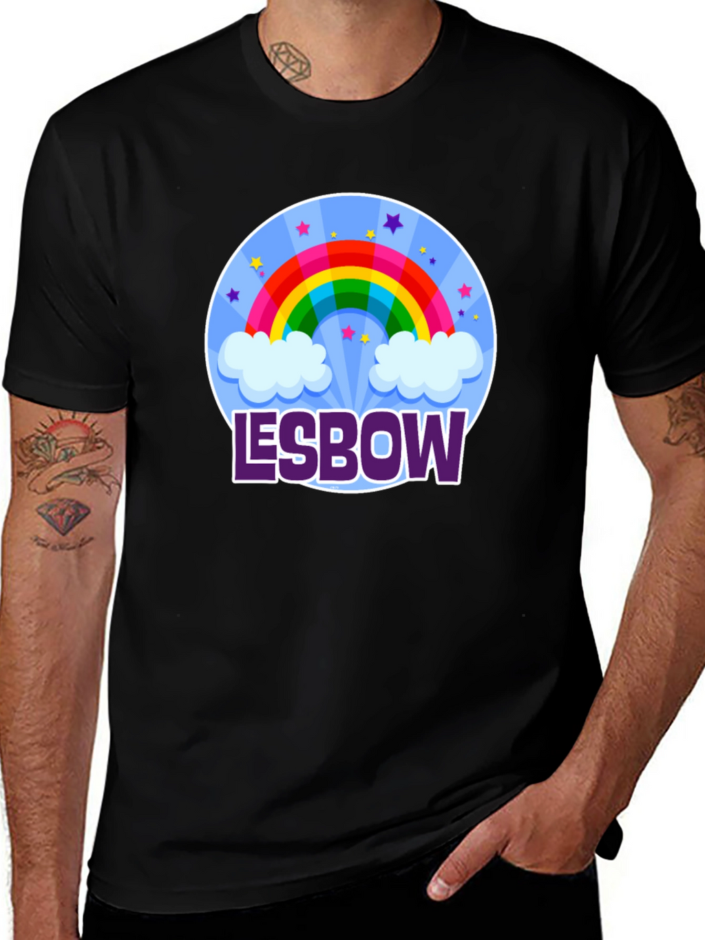 Rainbow Lesbow T-Shirt - Pride LGBTQ+ Tee