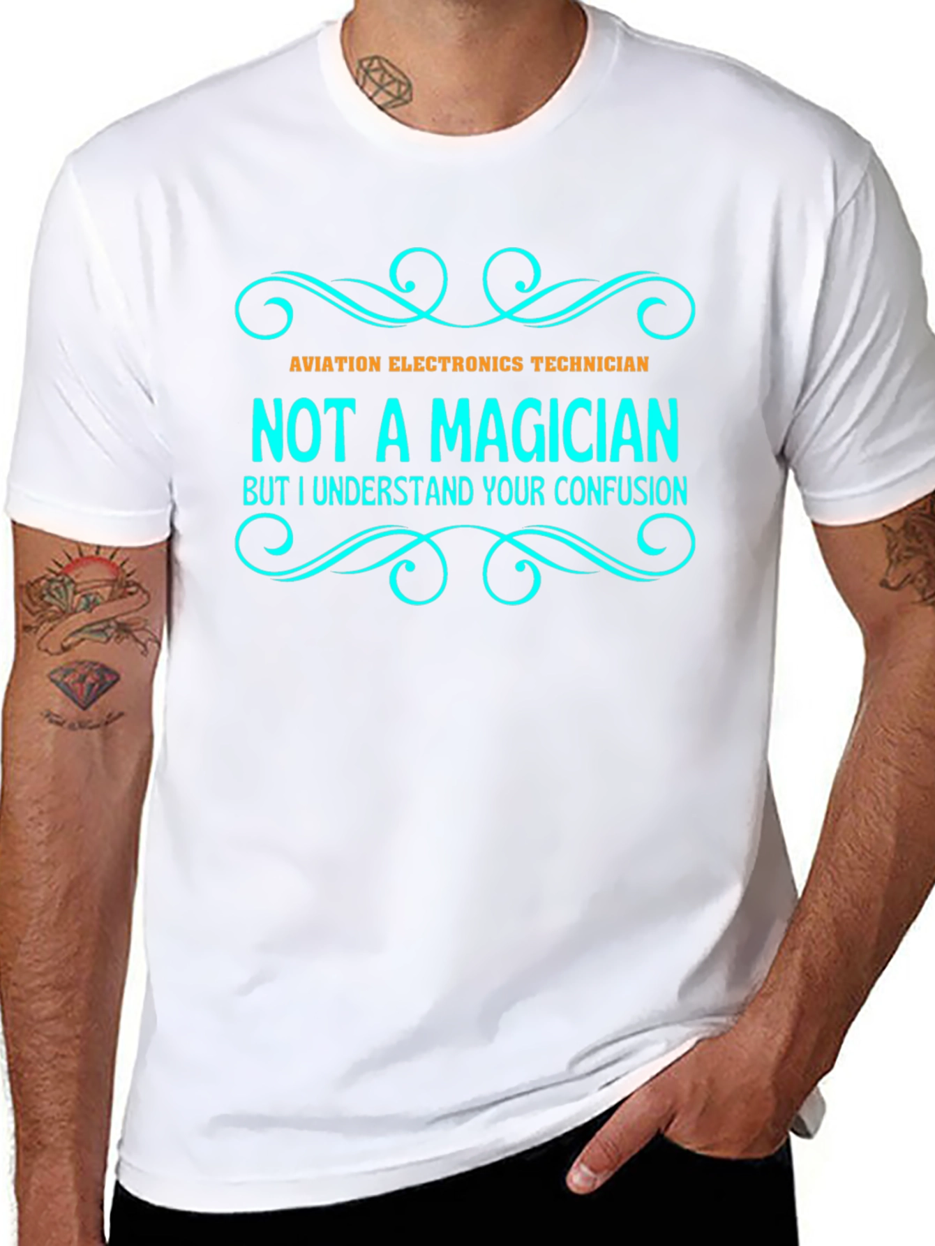 Aviation Electronics Technician T-Shirt - Not a Magician