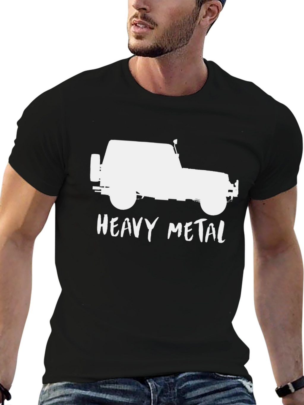 Heavy Metal Jeep T-Shirt - Off-Road Style