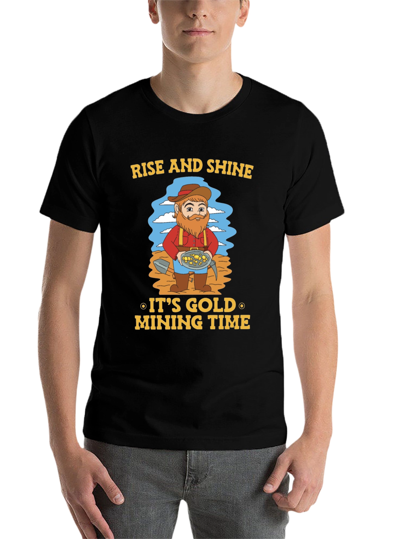 Rise and Shine Gold Mining T-Shirt