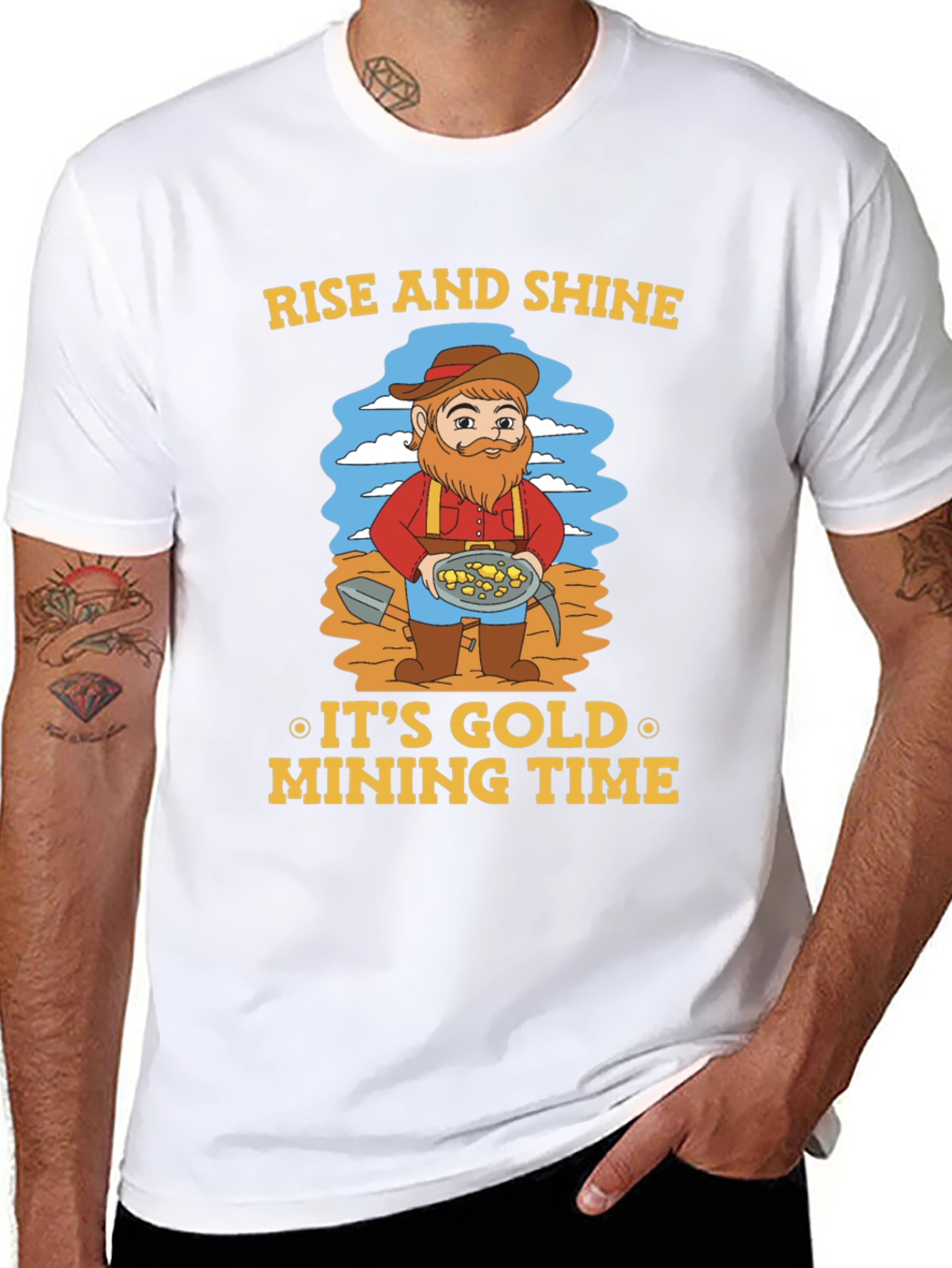 Rise and Shine Gold Mining T-Shirt