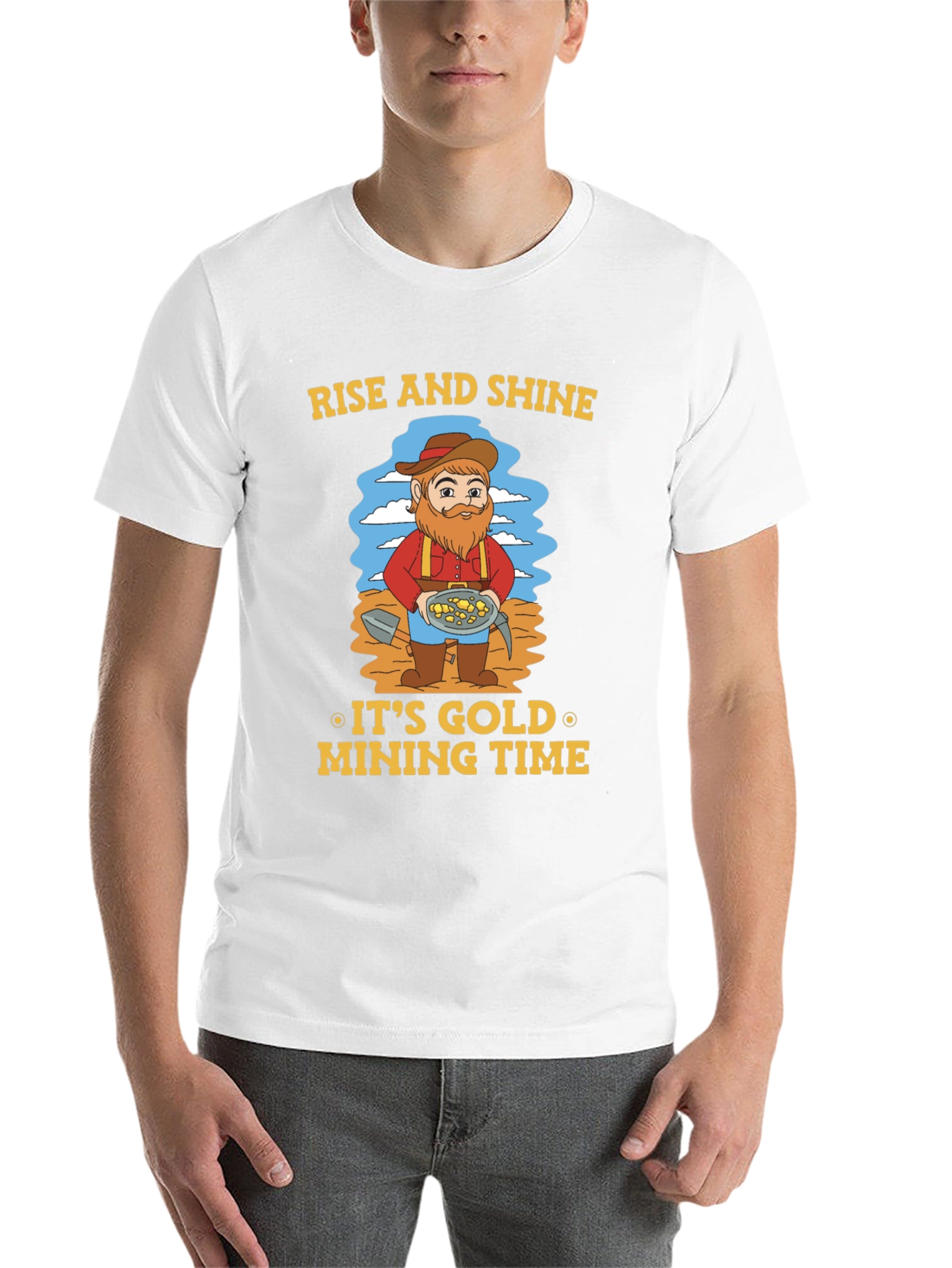 Rise and Shine Gold Mining T-Shirt