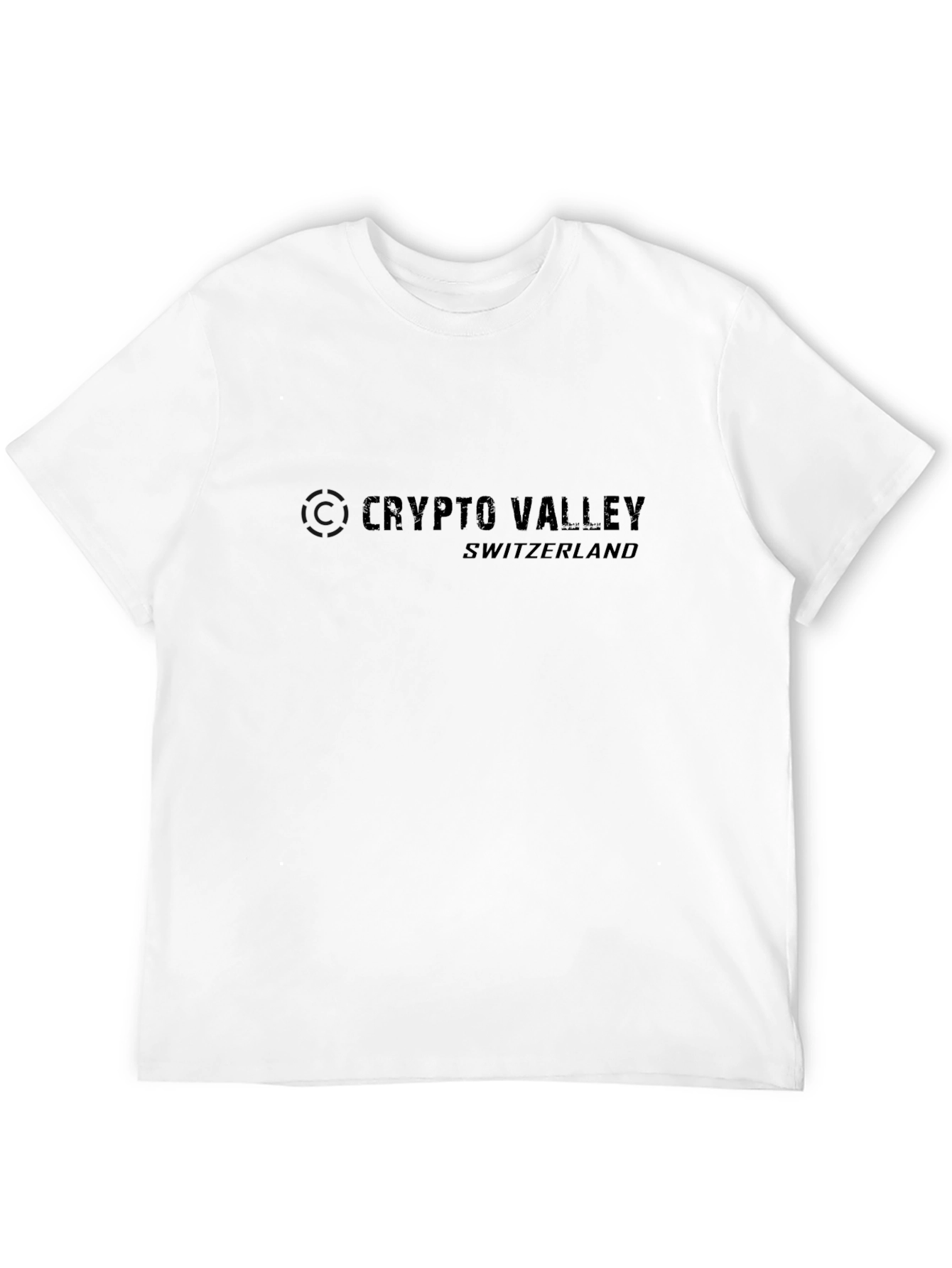 Crypto Valley Switzerland Black T-Shirt