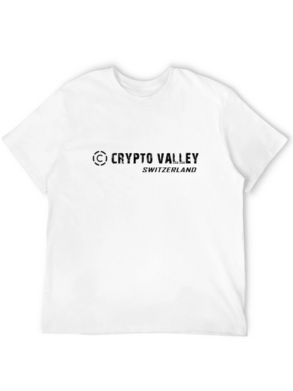 Crypto Valley Switzerland Black T-Shirt