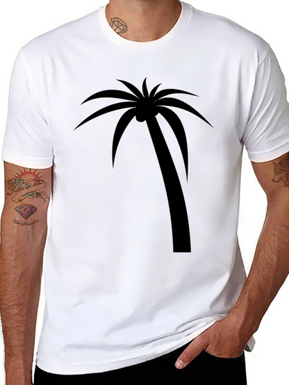 Palm Tree Graphic Tee - Tropical Island Vibes T-Shirt
