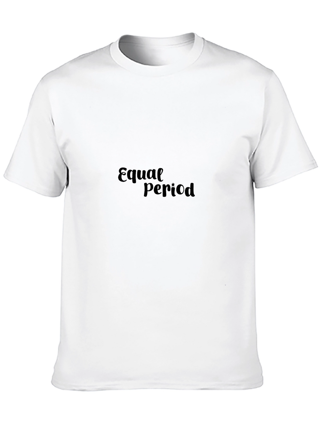 Equal Period Black Graphic T-Shirt